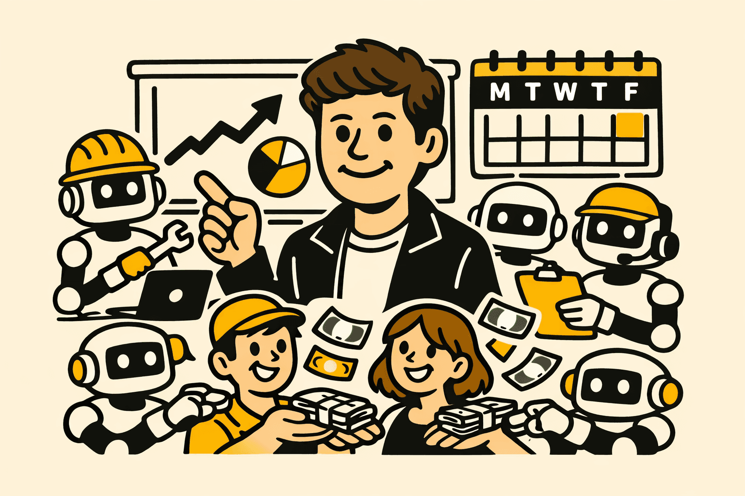 Sam Altman veut taxer les robots et passer à la semaine de 4 jours